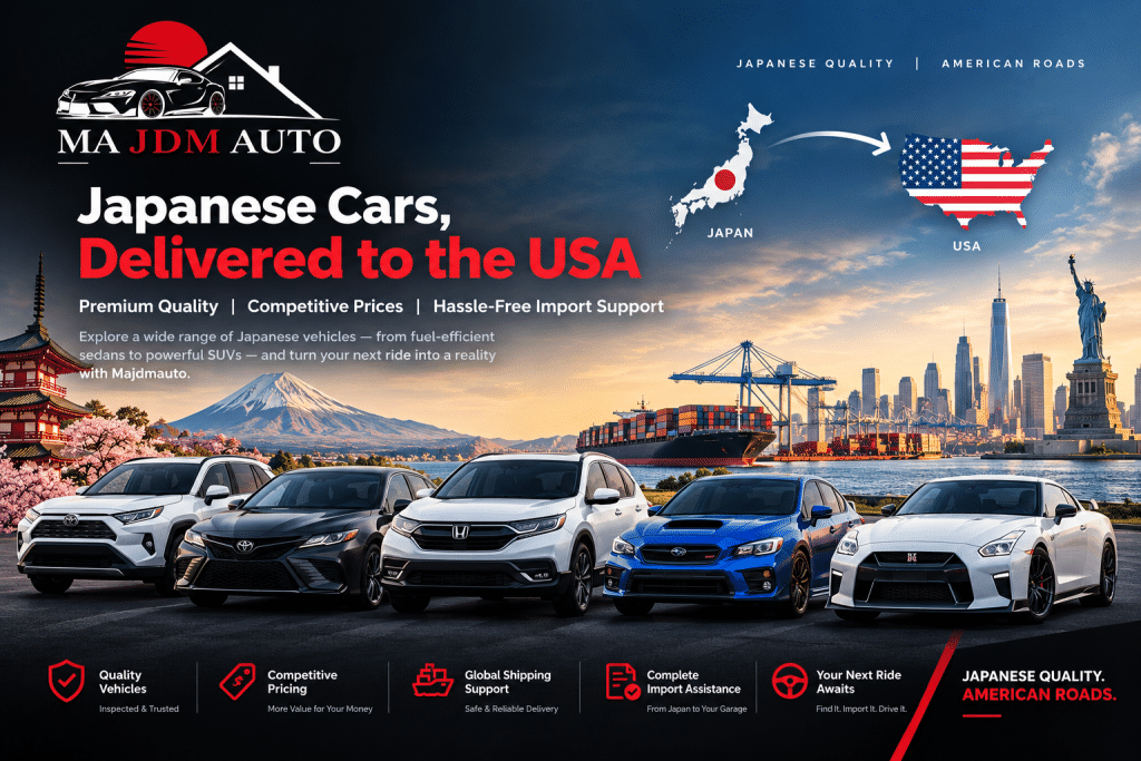 Japanese Cars, Delivered to the USA: The Smarter Way to Import Your Next Vehicle