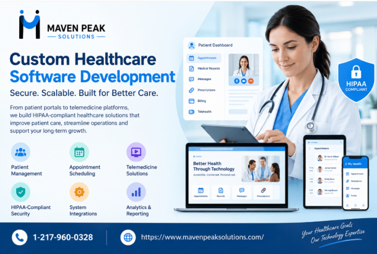 Healthcare Software Development Company in USA for Custom Solutions Healthcare Software Development Company in USA for Custom Solutions