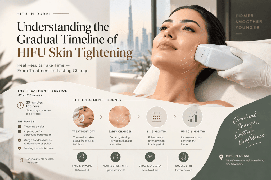 Understanding the Gradual Timeline of HIFU Skin Tightening Understanding the Gradual Timeline of HIFU Skin Tightening