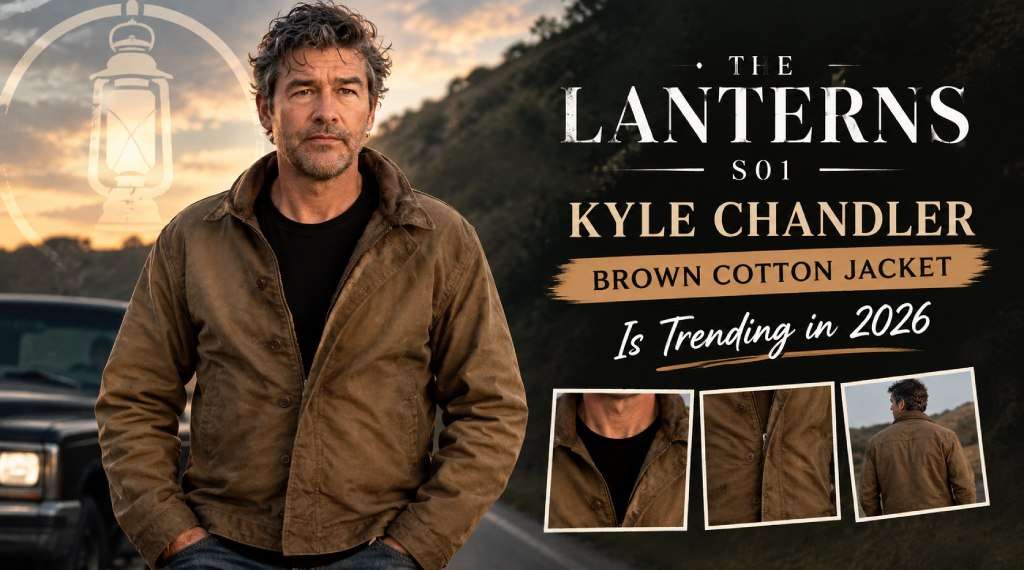 Why the Lanterns S01 Kyle Chandler Brown Cotton Jacket Is Trending in 2026