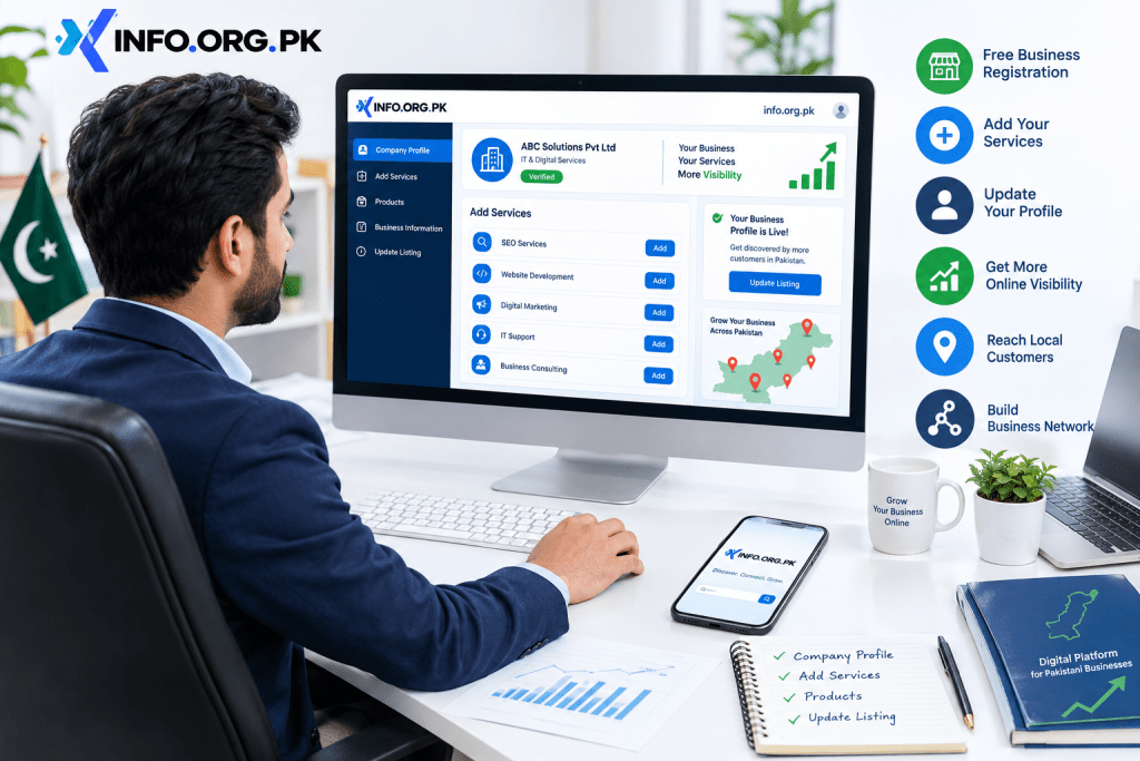 Add Your Services to Your Registered Company on Info.org.pk Add Your Services to Your Registered Company on Info.org.pk