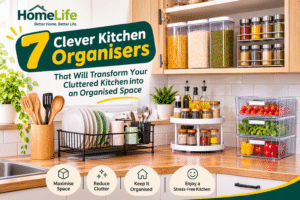 7 Best Kitchen Organisers to Create a Clutter-Free Kitchen 7 Best Kitchen Organisers to Create a Clutter-Free Kitchen