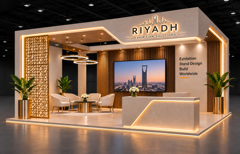 Creative Exhibition Stand Design in Riyadh to Attract More Visitors Creative Exhibition Stand Design in Riyadh to Attract More Visitors