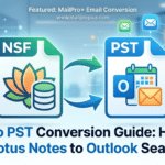 How to Convert NSF to PST? Step-By-Step Guide How to Convert NSF to PST? Step-By-Step Guide