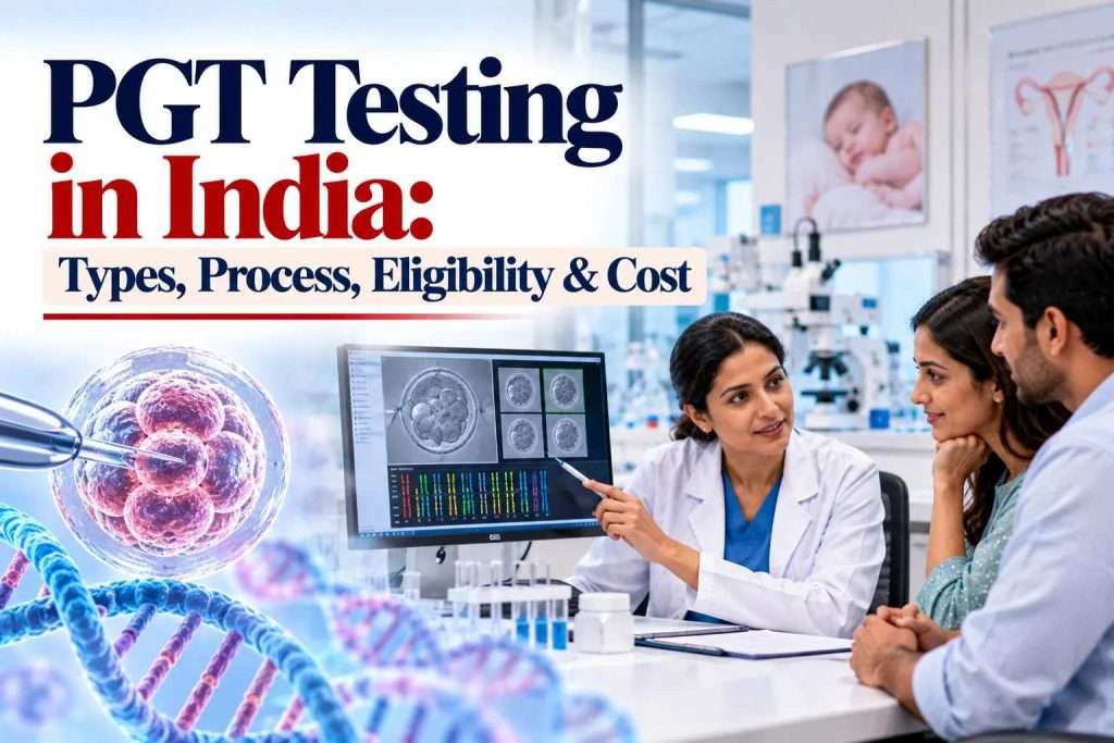 PGT Testing in India: A Complete Guide to Types, Benefits, Costs, and IVF Treatment
