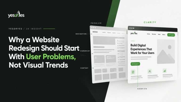 Why a Website Redesign Should Start With User Problems, Not Visual Trends Why a Website Redesign Should Start With User Problems, Not Visual Trends
