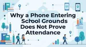 Why a Phone Entering School Grounds Does Not Prove Attendance Why a Phone Entering School Grounds Does Not Prove Attendance