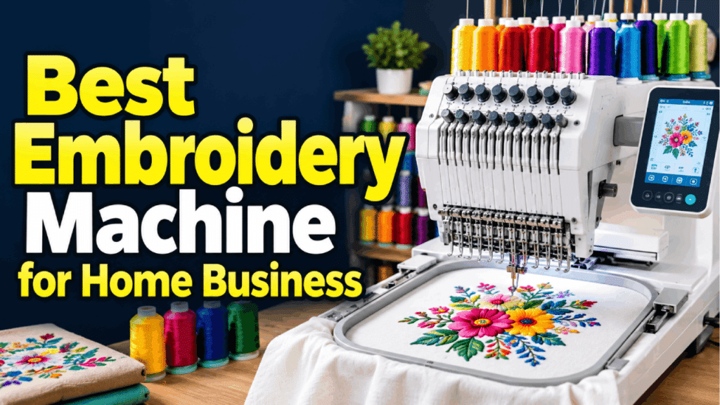 Best Embroidery Machine for Home Business: A Beginner’s Guide to Building a Profitable Venture