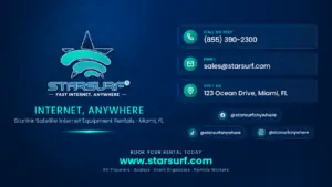 Starlink Rental Service for Remote Work and Reliable Connectivity